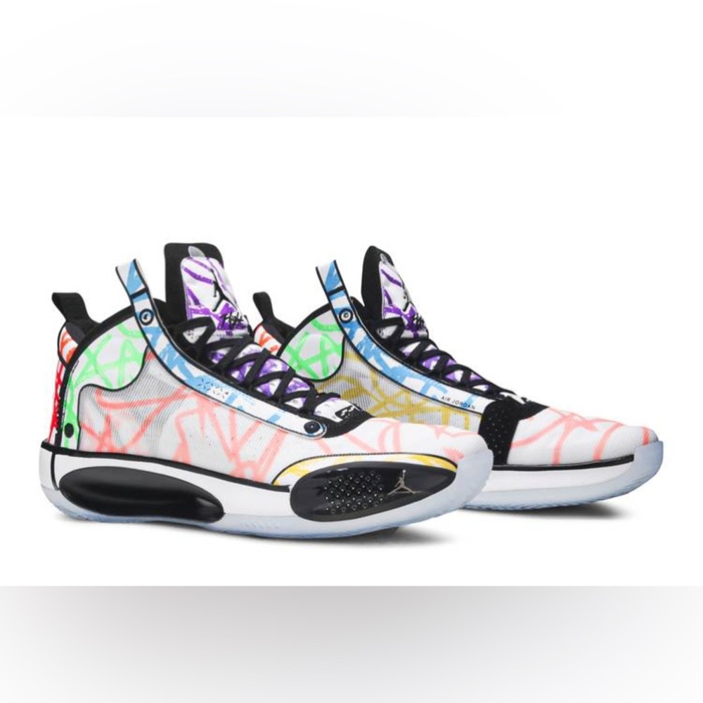 Nike Air Jordan Retro XXXIV Zion Williamson Coloring Book 5 Youth